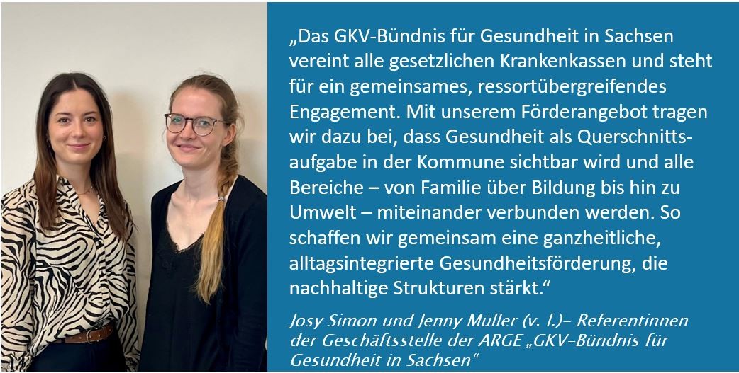 ARGE GKV-B&uuml;ndnis f&uuml;r Gesundheit in SAchsen Statement 10 Jahre Pr&auml;ventionsgesetz ressort&uuml;bergreifend denken