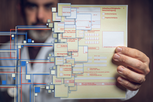 digitale Arbeitsunfähigkeitsbescheinigung AU