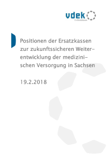 Deckblatt Positionspapier Pflege 2018