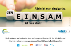 Plakat Sächsischer Selbsthilfepreis 2021