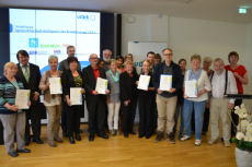 Gruppenbild der Teilnehmer an der Selbsthilfepreisverleihung 2017