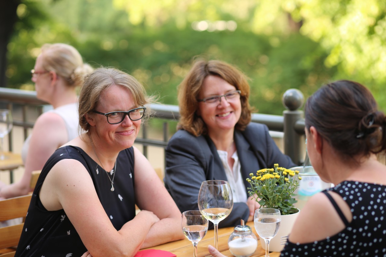 Bilaterale Gespr&auml;che Frau Bornemann (vdek) und Frau Henze (&Auml;rztekammer)