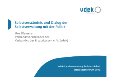 SAH Ersatzkassenforum SAH Ersatzkassenforum