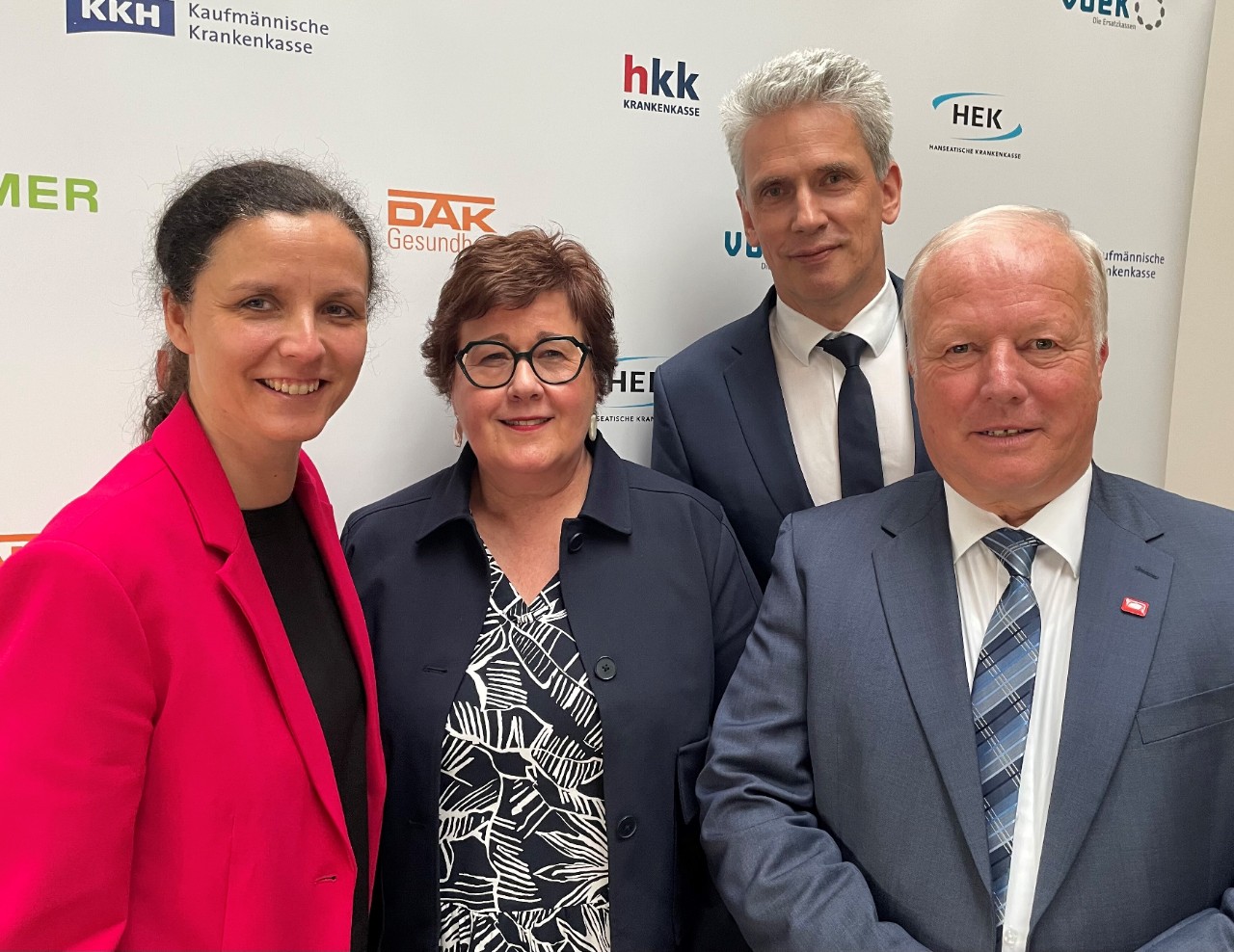 Dr. Anne Thomas, Petra Grimm-Benne, Peter Wei&szlig;, Dr. Klaus Holst 