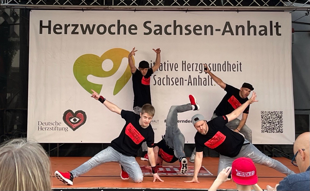 Die Da Rookies Breakdance Crew sorgt seit 2023 mit ihrem Auftritten f&uuml;r tolle Stimmung an den Aktionstagen