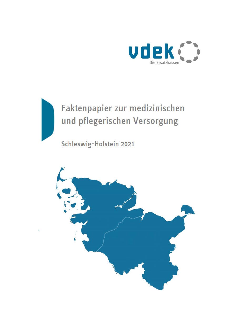 vdek-Faktenpapier SH 2021 Cover vdek-Faktenpapier SH 2021 Cover