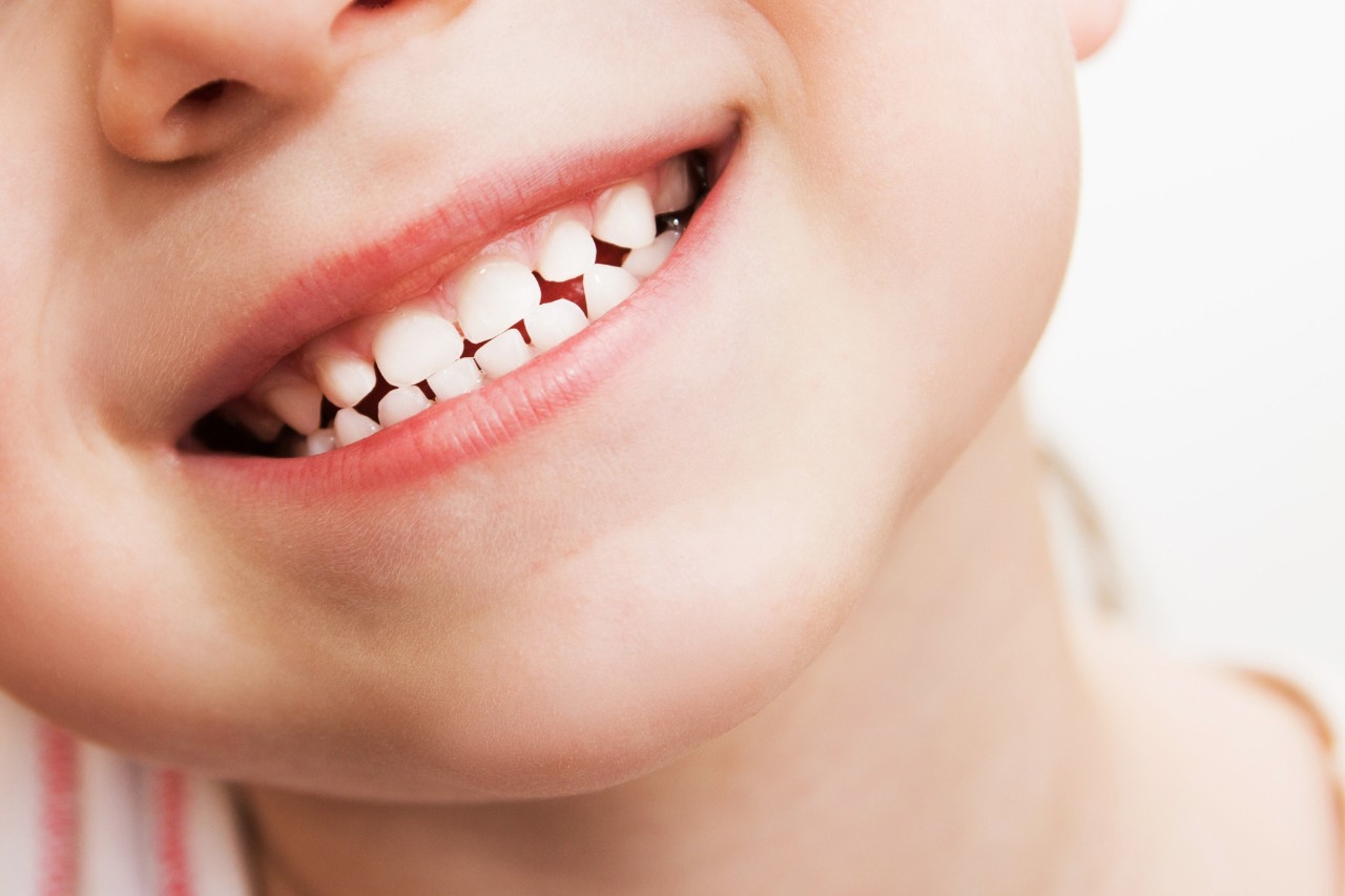 Zähne eines Kindes