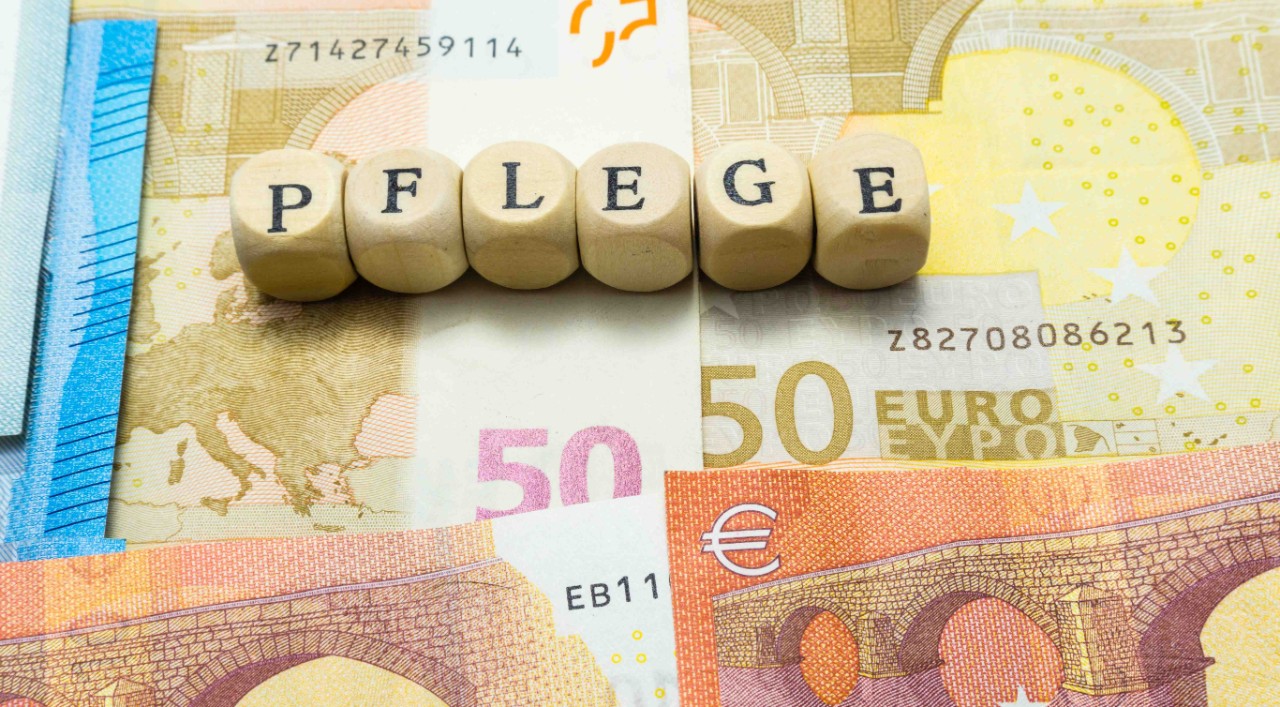 Pflege und Geldscheine Pflege und Geldscheine