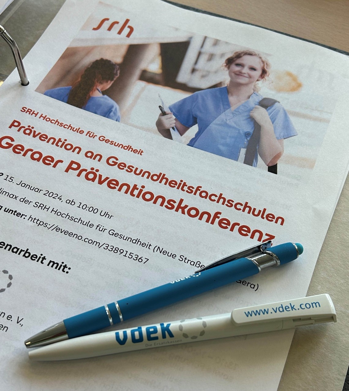 Flyer zur Pr&auml;ventionskonferenz