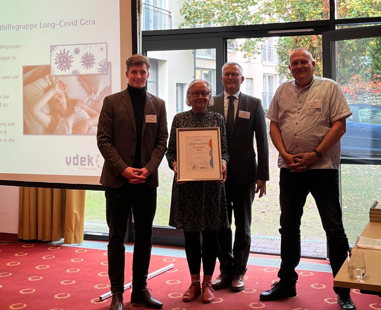 Gruppenpreis Long-Covid-Gera, vertreten durch Frau Sabine Michalczak