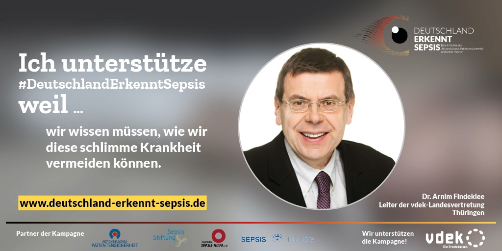 Bild zur Sepsiskampagne Bild zur Sepsiskampagne