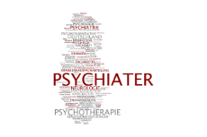 Illustration: Begriffe über Psychotherapie und Neurologie