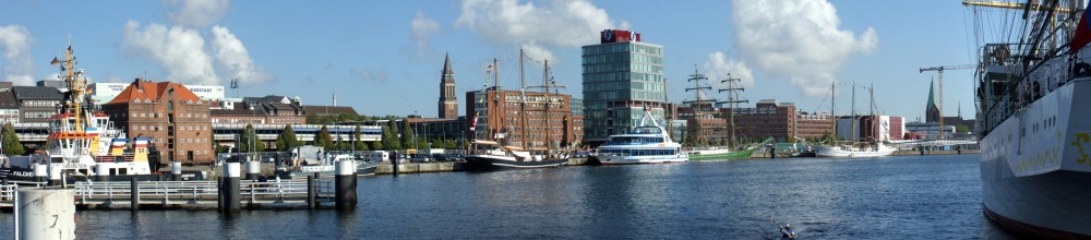 Schleswig-Holstein: Hafenperipherie von Kiel