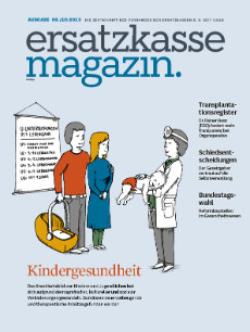 ersatzkasse magazin zum Thema Kindergesundheit, Coverbild ersatzkasse magazin zum Thema Kindergesundheit, Coverbild