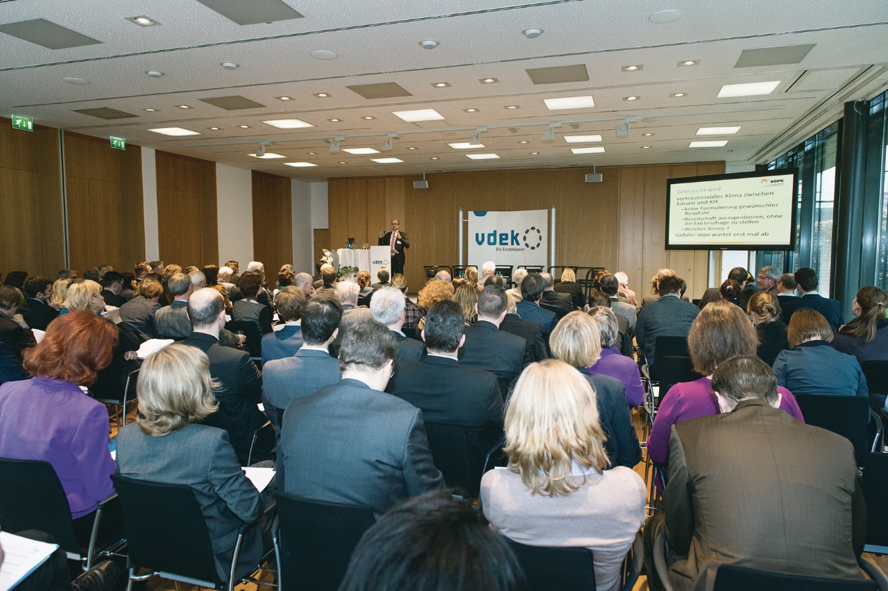 vdek-Zukunftsforum, Berlin, 19.11.2013. &copy; vdek/Svea Pietschmann
