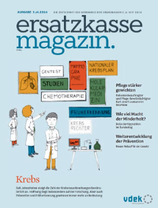 Titelblatt ersatzkasse magazin. 3./4.2014 Titelblatt ersatzkasse magazin. 3./4.2014