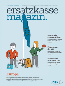 Titelblatt ersatzkasse magazin. 5./6.2014 Titelblatt ersatzkasse magazin. 5./6.2014