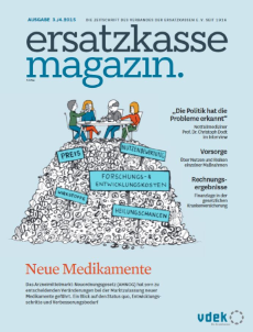 Titelblatt ersatzkasse magazin. 3./4.2015 Titelblatt ersatzkasse magazin. 3./4.2015