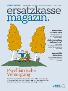 Titelblatt ersatzkasse magazin. 3./4.2016