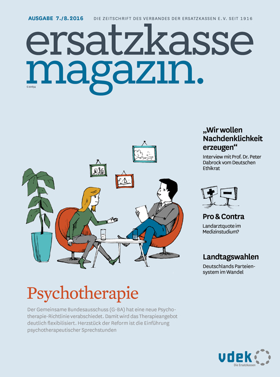 Titelblatt ersatzkasse magazin.