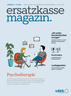 Titelblatt ersatzkasse magazin. Titelblatt ersatzkasse magazin.