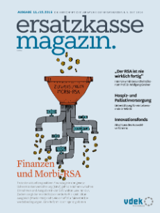 Titel des Ersatzkasse-Magazins November-Dezember 2016