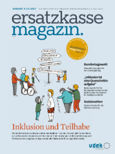 Titelblatt ersatzkasse magazin. 9/10 2017 Titelblatt ersatzkasse magazin. 9/10 2017