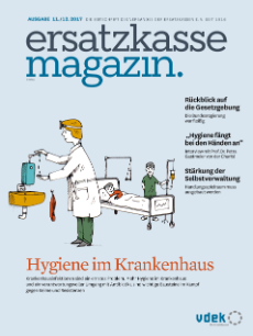 Titelblatt ersatzkasse magazin. 11./12.2017 Titelblatt ersatzkasse magazin. 11./12.2017