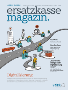 Titelblatt ersatzkasse magazin. 5./6.2018 Titelblatt ersatzkasse magazin. 5./6.2018