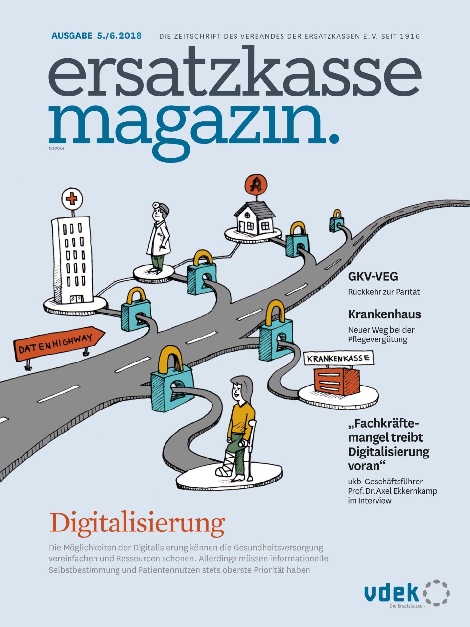 Titelblatt ersatzkasse magazin. 5./6.2018 Titelblatt ersatzkasse magazin. 5./6.2018