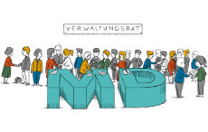 Illustration: Verwaltungsrat des Medizinischen Dienstes