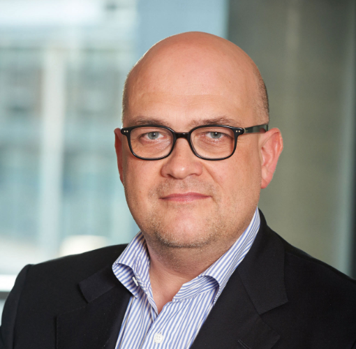 Porträtfoto von RA Lars F. Lindemann, Hauptgeschäftsführer beim Spitzenverband Fachärzte Deutschlands e. V. (SpiFa)