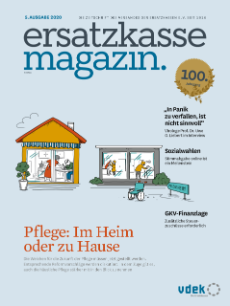 Titelblatt ersatzkasse magazin. 5. Ausgabe 2020