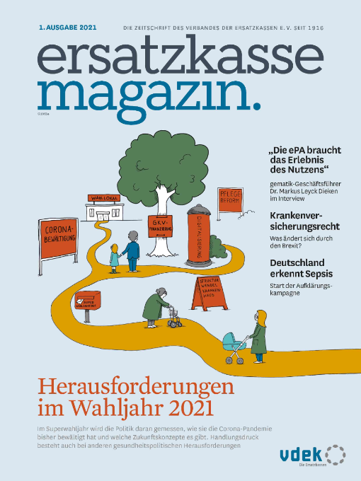 Titelblatt ersatzkasse magazin 1. Ausgabe 2021 Titelblatt ersatzkasse magazin 1. Ausgabe 2021