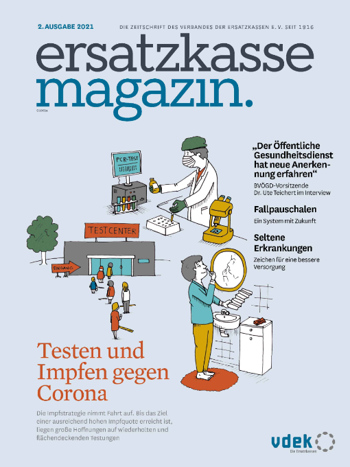 Titelblatt ersatzkasse magazin 2. Ausgabe 2021 Titelblatt ersatzkasse magazin 2. Ausgabe 2021