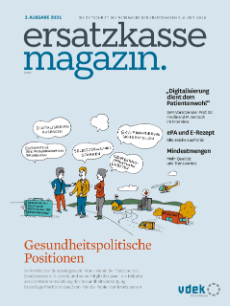 Titelblatt ersatzkasse magazin 3. Ausgabe 2021