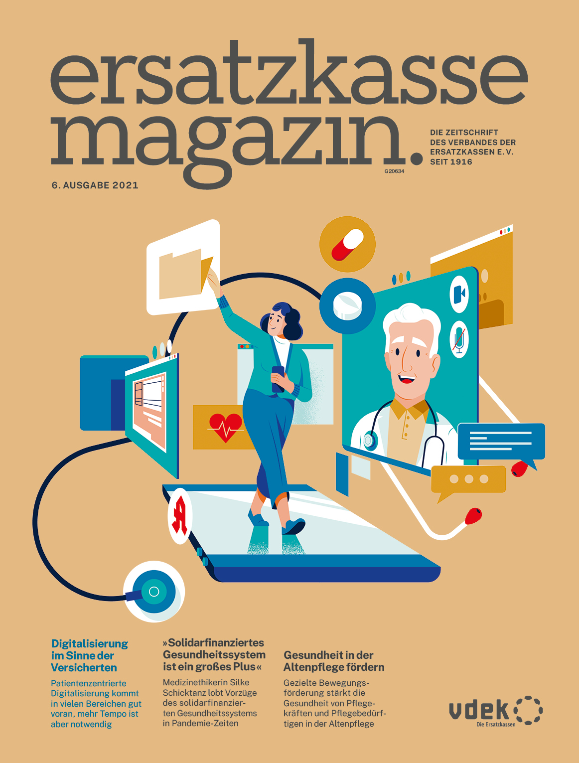 Titelblatt ersatzkasse magazin. (6. Ausgabe 2021) Titelblatt ersatzkasse magazin. (6. Ausgabe 2021)