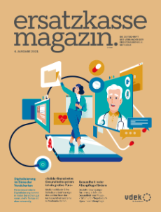 Titelblatt ersatzkasse magazin. (6. Ausgabe 2021)