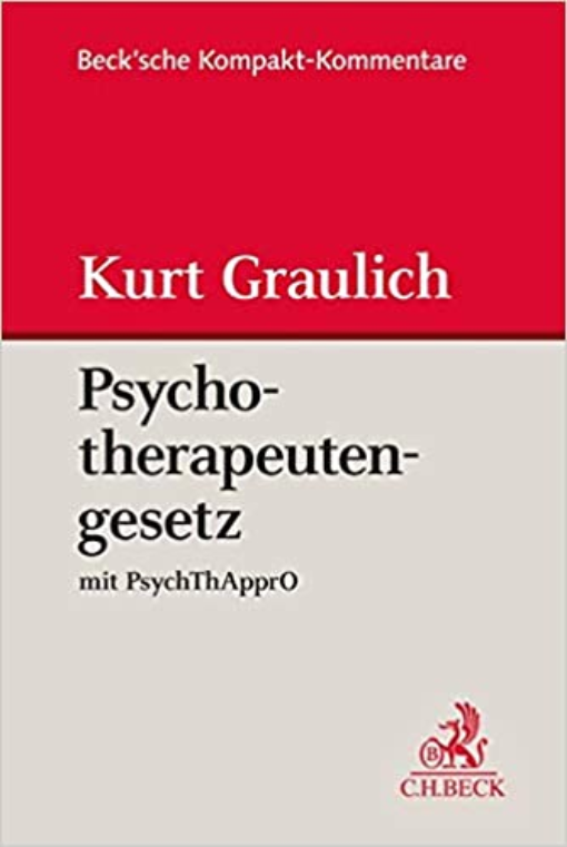 Buchcover: Psychotherapeutengesetz Buchcover: Psychotherapeutengesetz