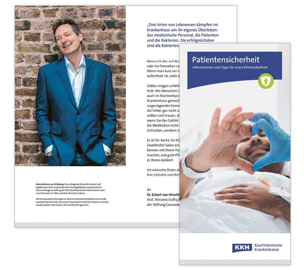 KKH-Broschüre „Patientensicherheit“