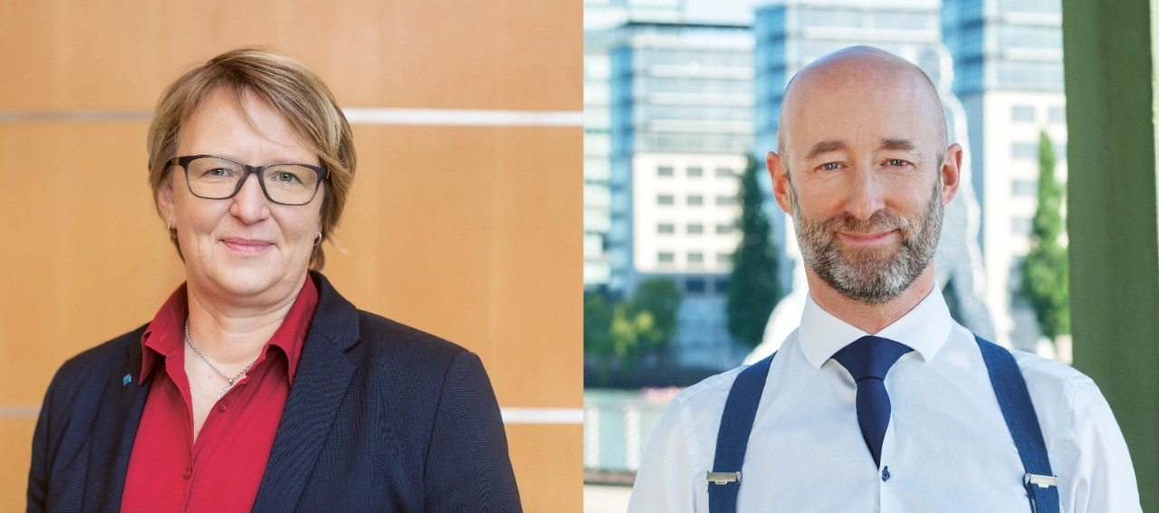Portrait: Prof. Dr. Sylvia Thun und Dr. Alexander Schachinger Portrait: Prof. Dr. Sylvia Thun und Dr. Alexander Schachinger