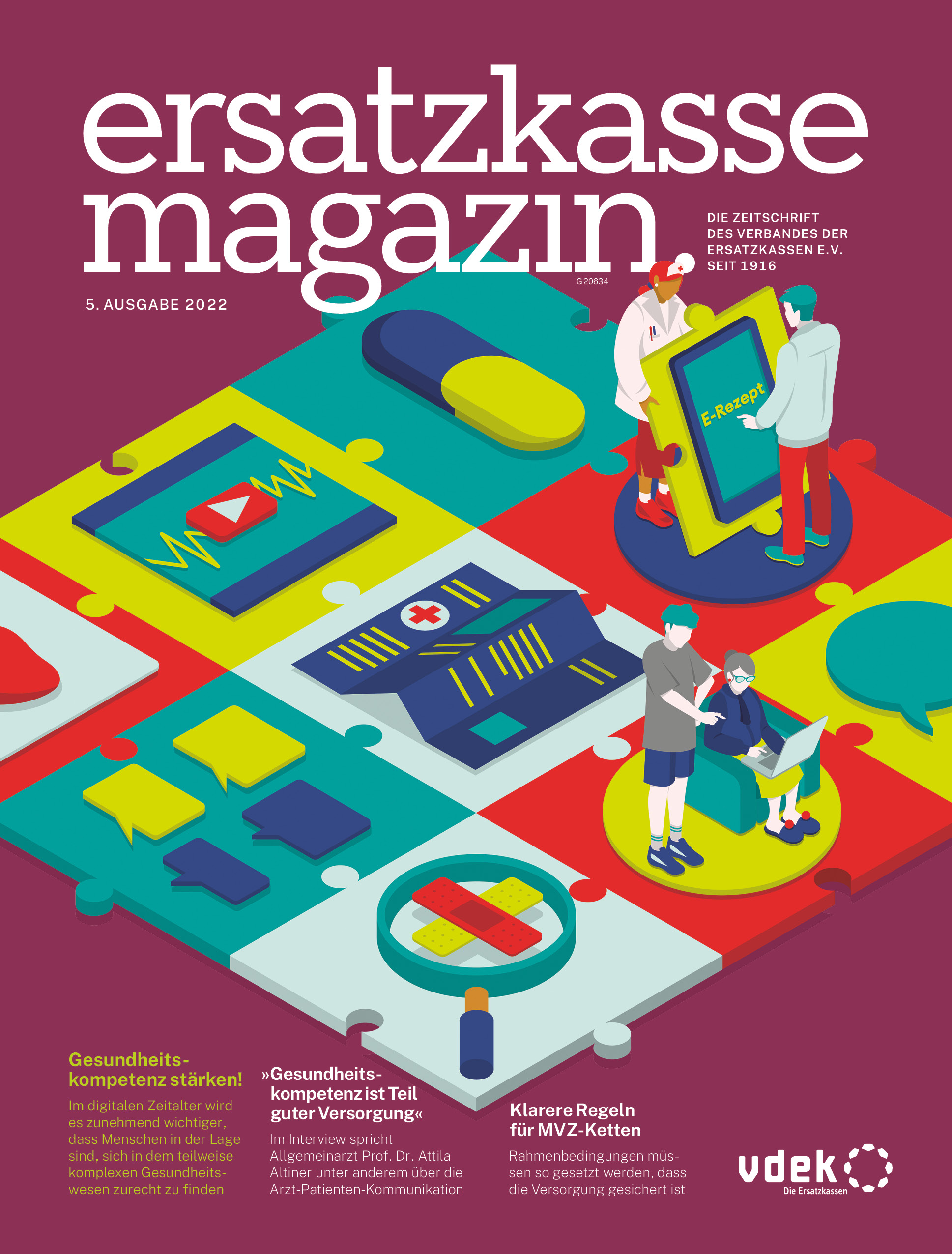 Titelblatt ersatzkasse magazin. (5. Ausgabe 2022) Titelblatt ersatzkasse magazin. (5. Ausgabe 2022)