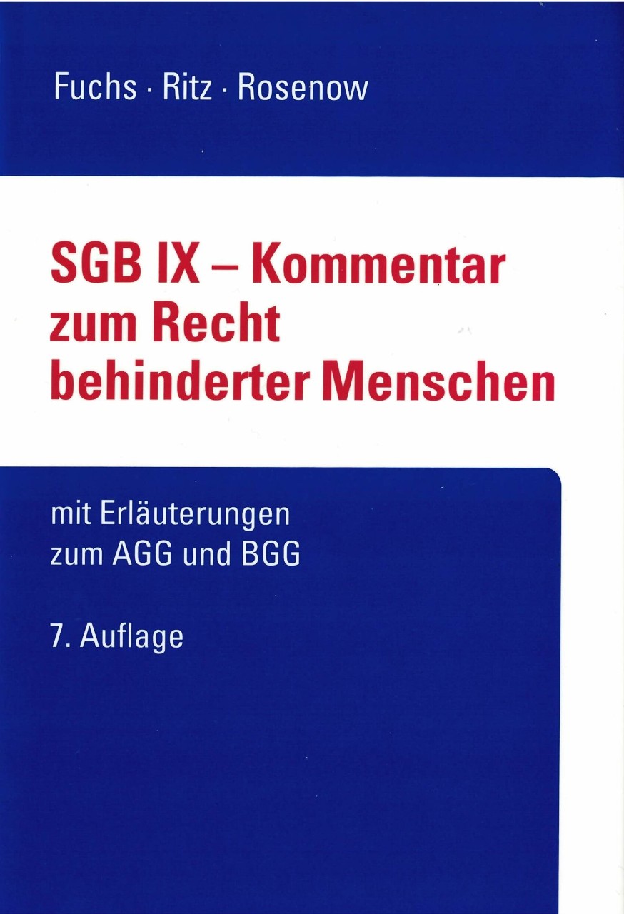 Buchcover: SGB IX