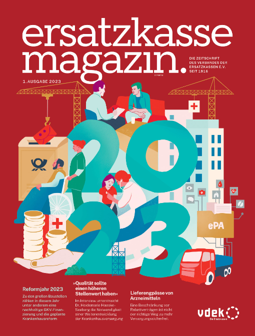 Titelblatt ersatzkasse magazin. (1. Ausgabe 2023) Titelblatt ersatzkasse magazin. (1. Ausgabe 2023)