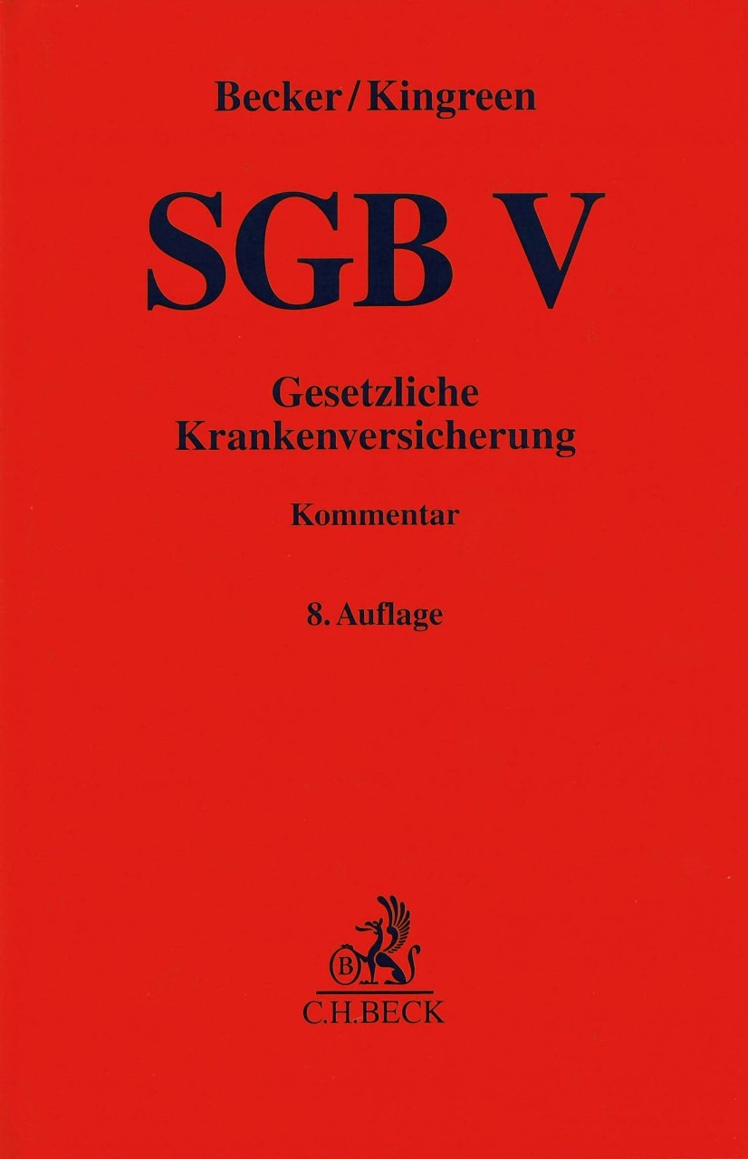 Buchcover: SGB V – Gesetzliche Krankenversicherung. Kommentar