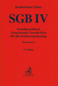 Buchcover: SGB IV