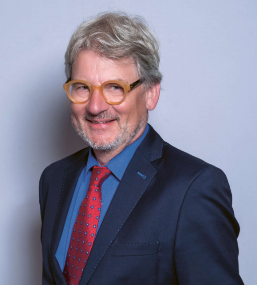 Loek Caubo, Präsident der Association Internationale de la Mutualité (AIM) Loek Caubo, Präsident der Association Internationale de la Mutualité (AIM)