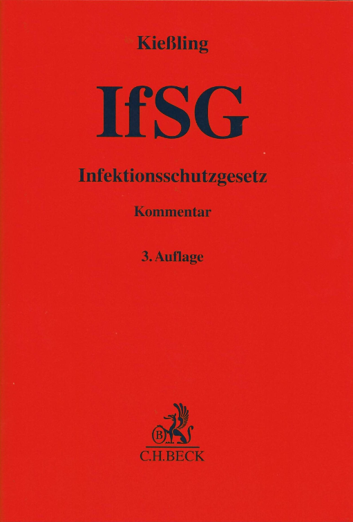 Buchcover: IfsG – Kommentar