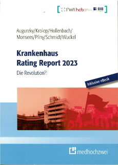 Buchcover: Krankenhaus Rating Report 2023