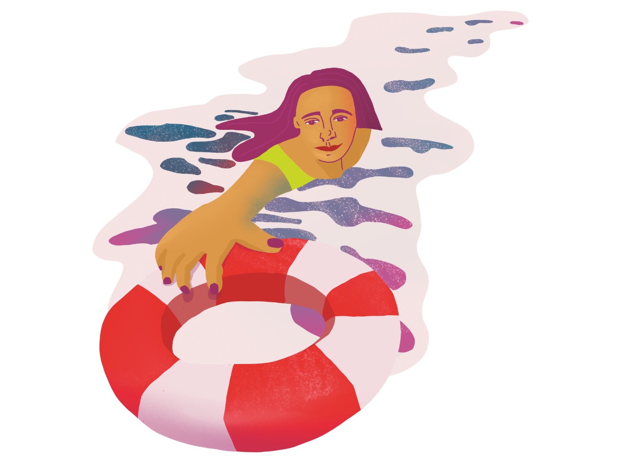 Illustration: Psychischer Druck bei Jugendlichen Illustration: Psychischer Druck bei Jugendlichen